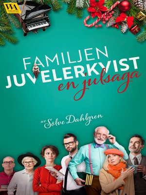 cover image of Familjen Juvelerkvist – en julsaga